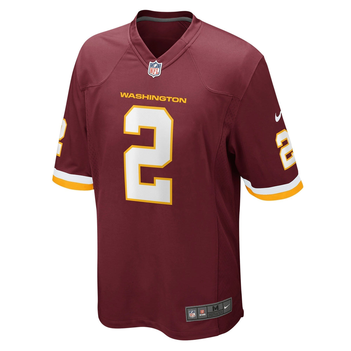 Dyami Brown Washington Football Team Nike Game Jersey - Burgundy football jersey product view 2