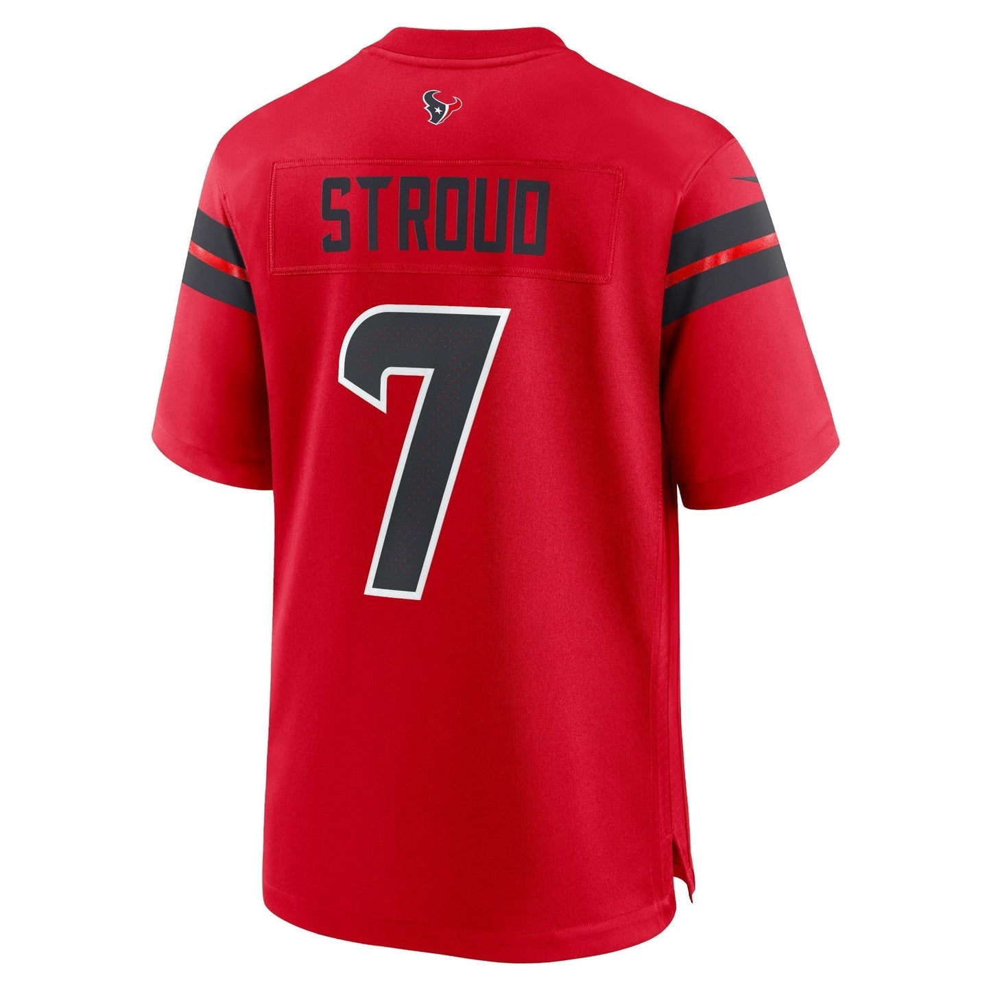 C.J. Stroud Houston Texans Nike Alternate Game Jersey - Red football jersey product view 3