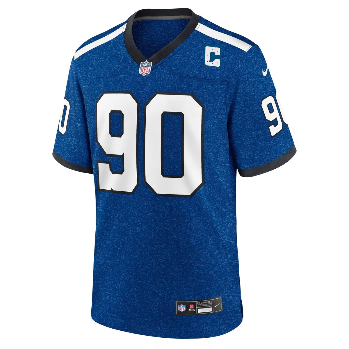 Grover Stewart Indianapolis Colts Nike Indiana Nights Alternate Game Jersey - Royal football jersey product view 2