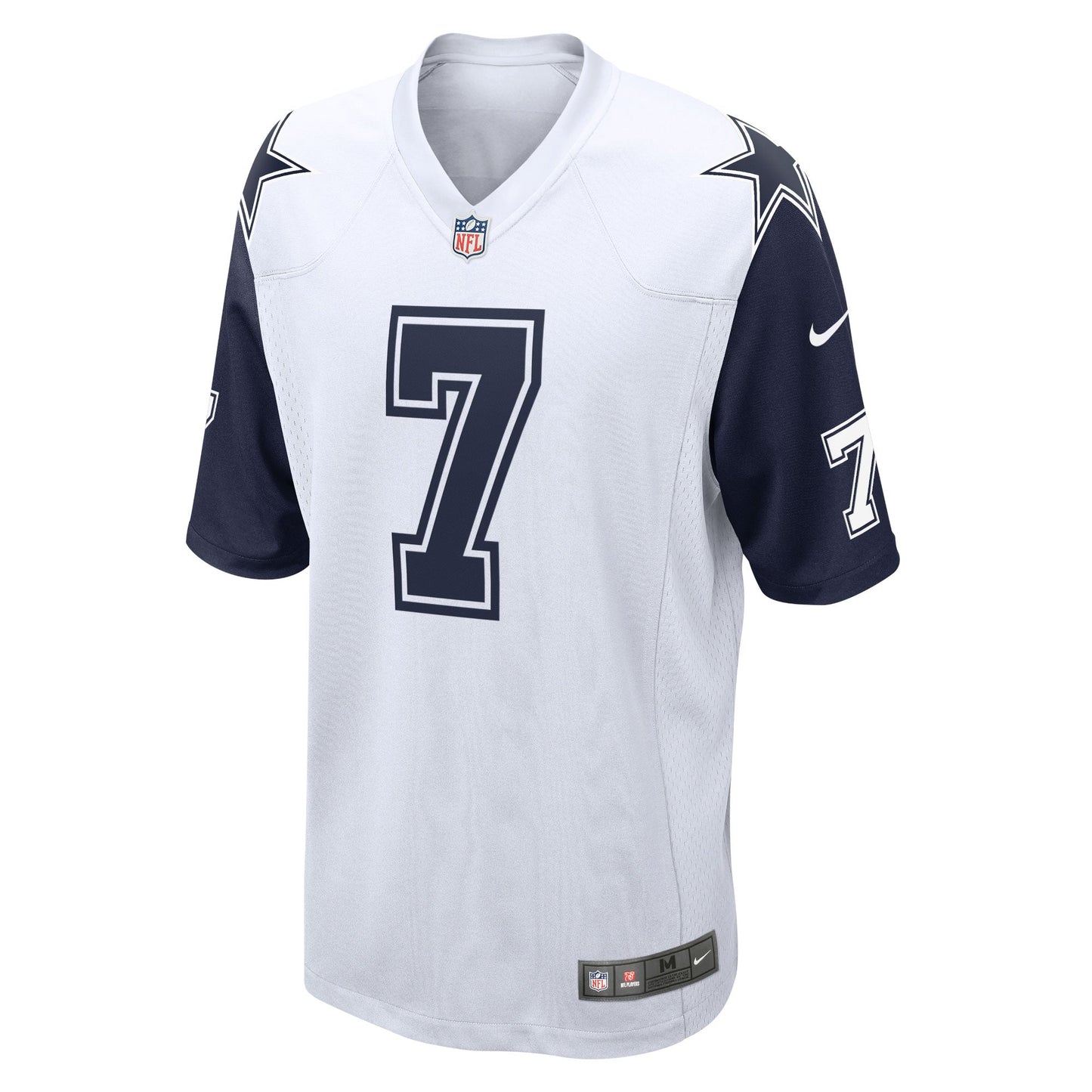 Trevon Diggs Dallas Cowboys Nike Alternate Game Jersey - White football jersey product view 2