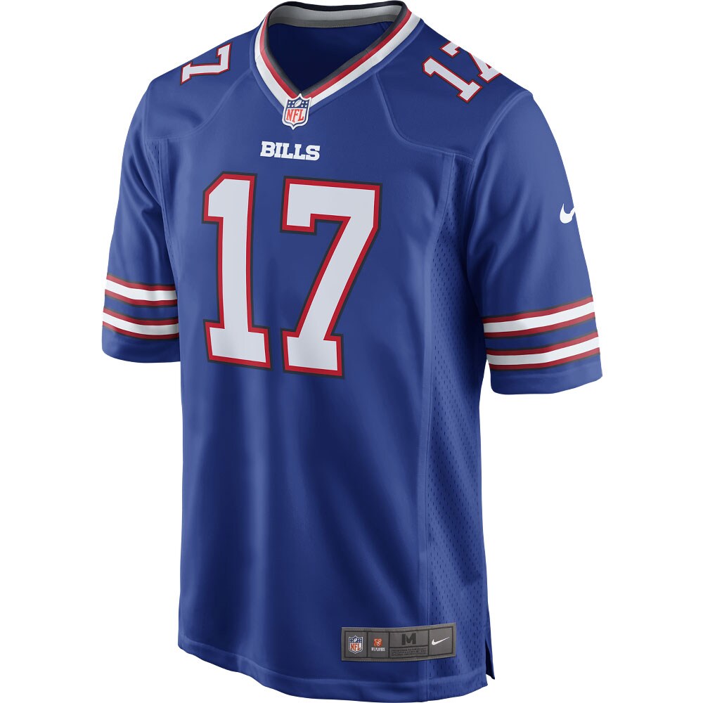 Josh Allen Buffalo Bills Nike Game Jersey - Royal football jersey product view 2