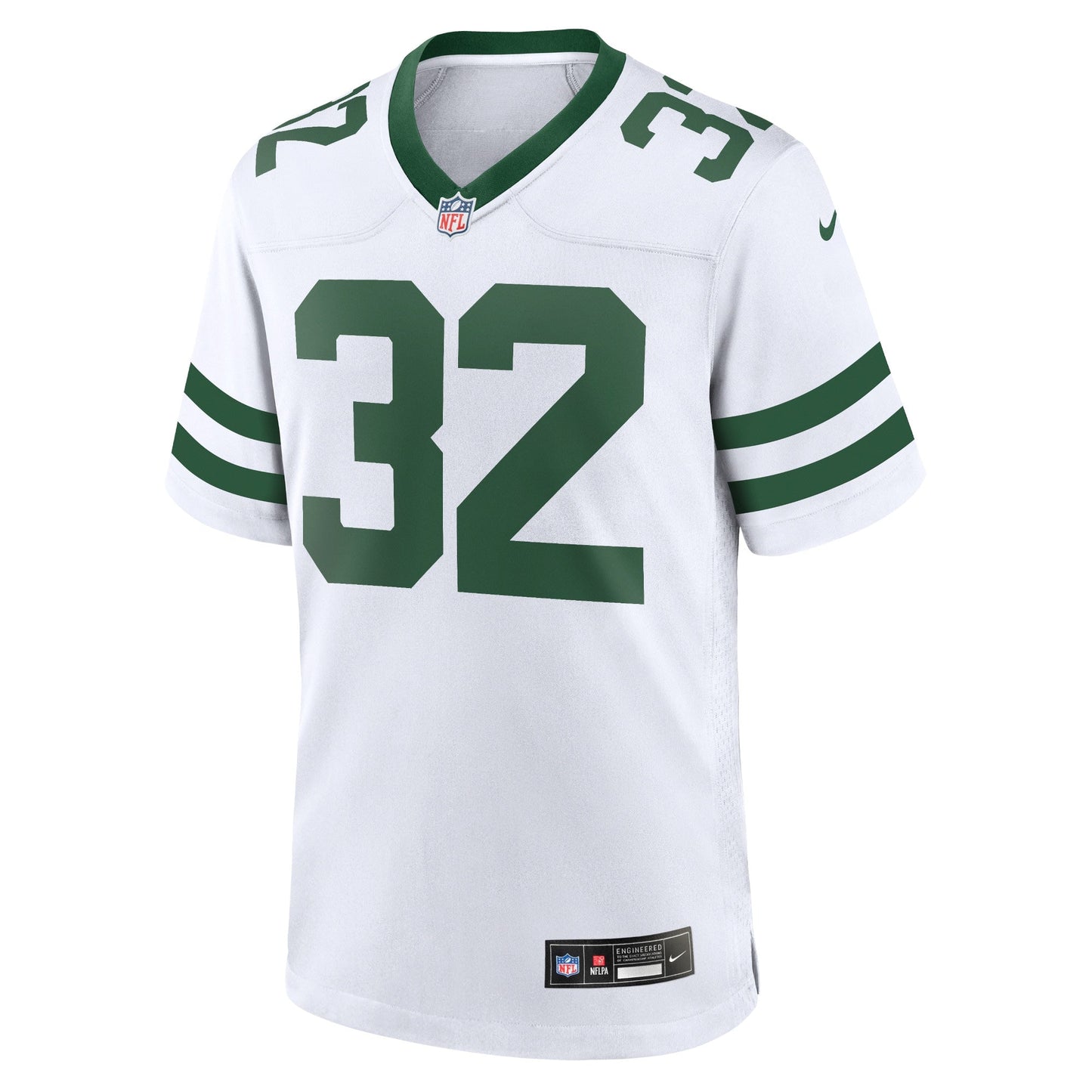 Michael Carter New York Jets Nike Game Jersey - Legacy White football jersey product view 2