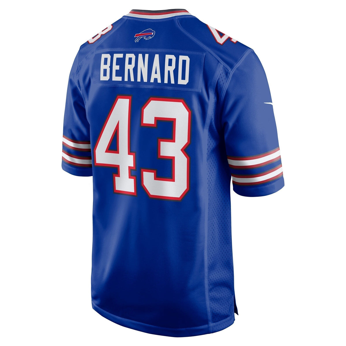 Terrel Bernard Buffalo Bills Nike Game Jersey - Royal football jersey product view 3