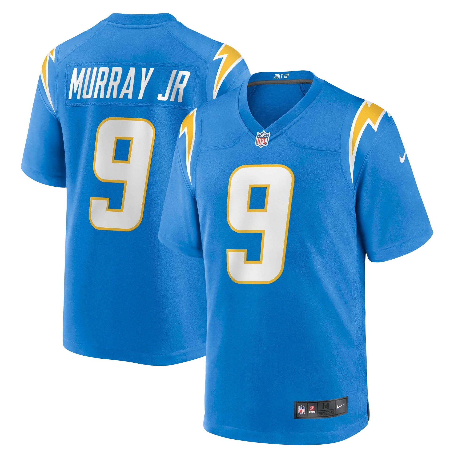 Kenneth Murray Jr. Los Angeles Chargers Nike Game Jersey - Powder Blue football jersey product view 1