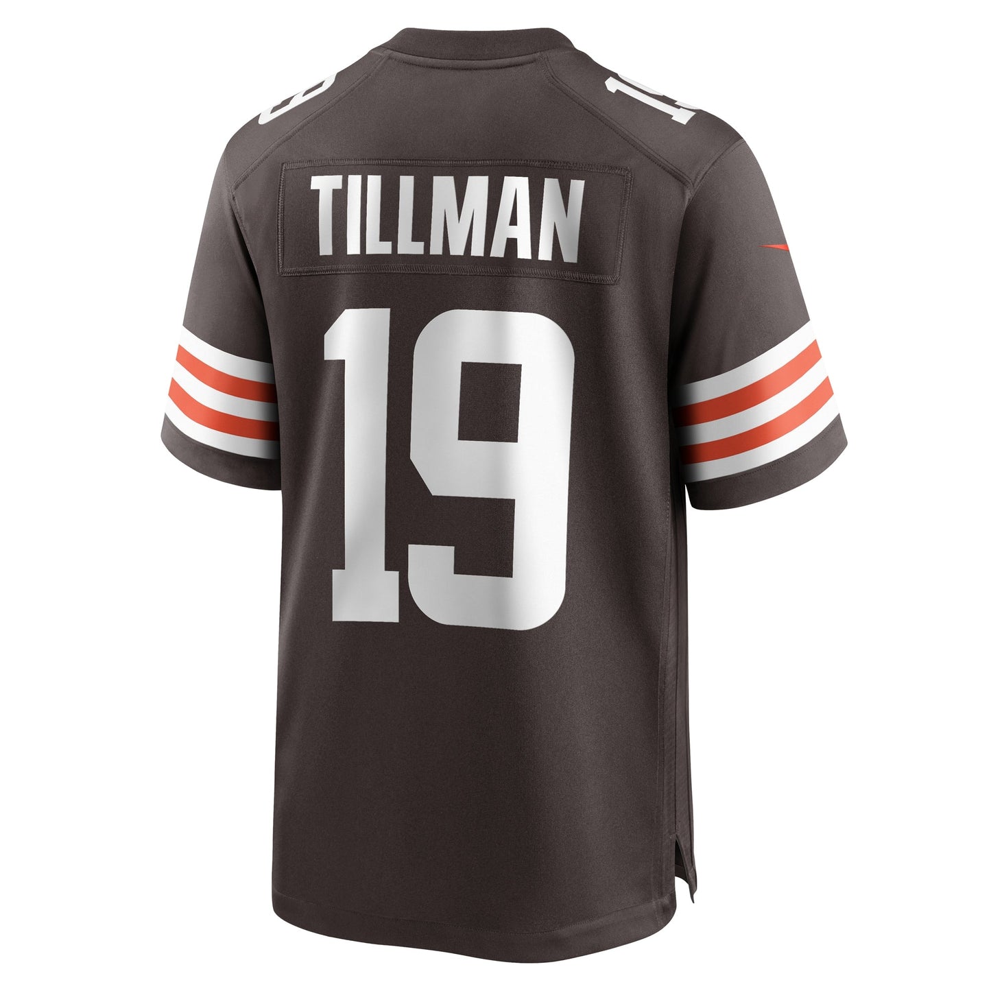 Cedric Tillman Cleveland Browns Nike Game Jersey - Brown football jersey product view 3