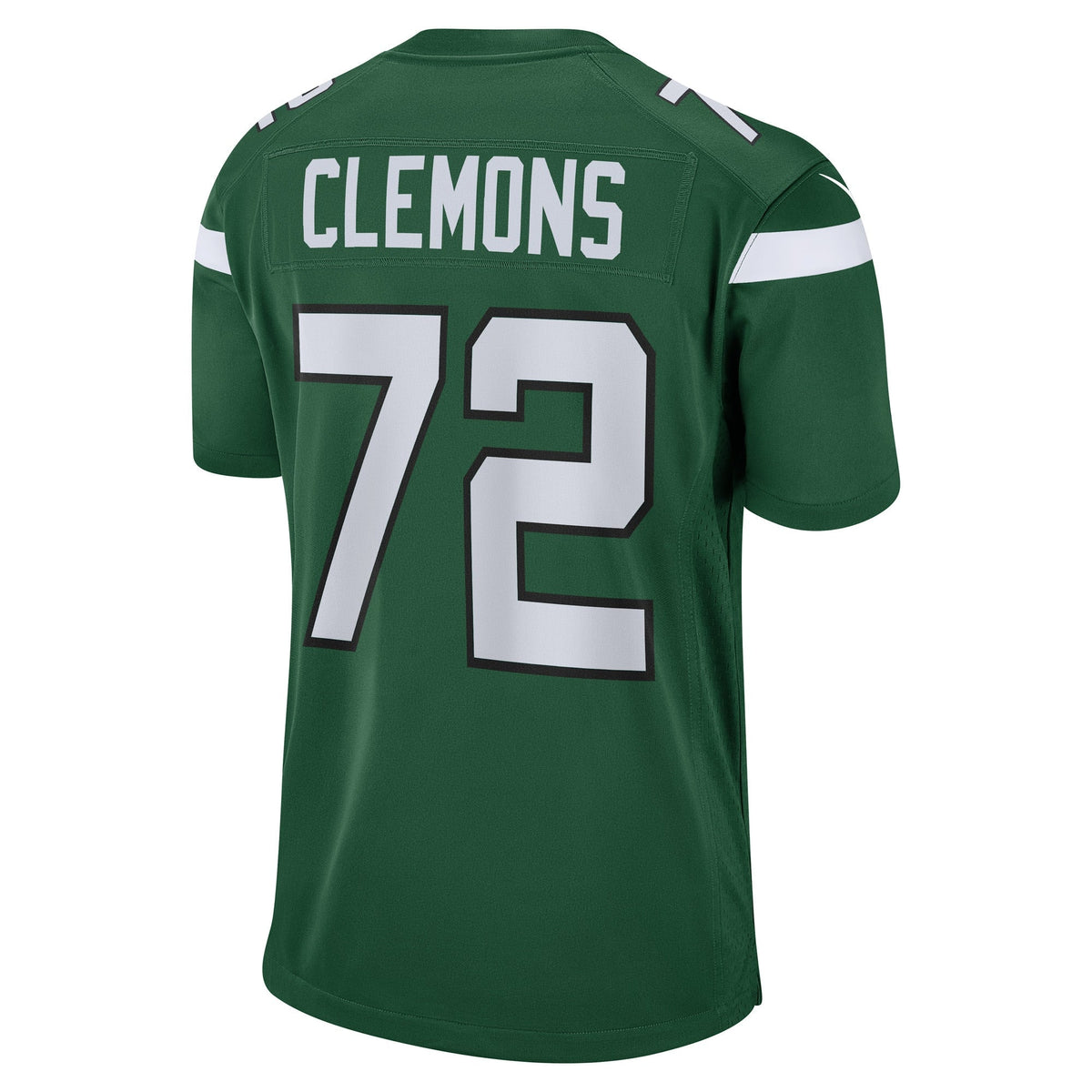 Micheal Clemons New York Jets Nike Game Jersey - Gotham Green football jersey product view 3