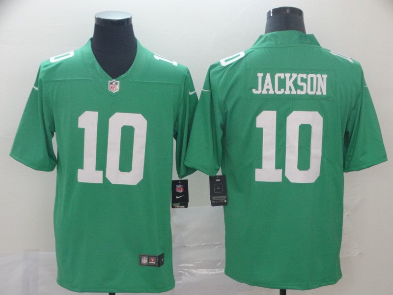Men's Philadelphia Eagles Desean Jackson #10 Green Game Jersey1 football jersey product view 1