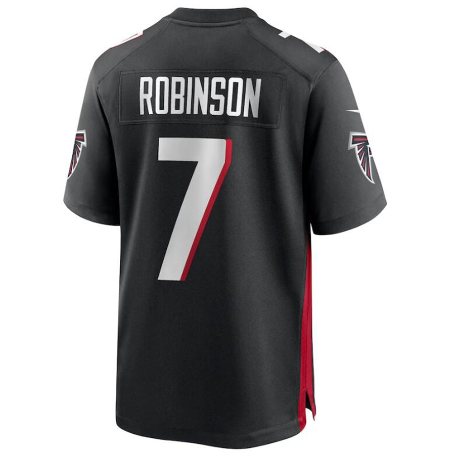 A.Falcons #7 Bijan Robinson Jersey Black Stitched Player Game Football Jerseys football jersey product view 1