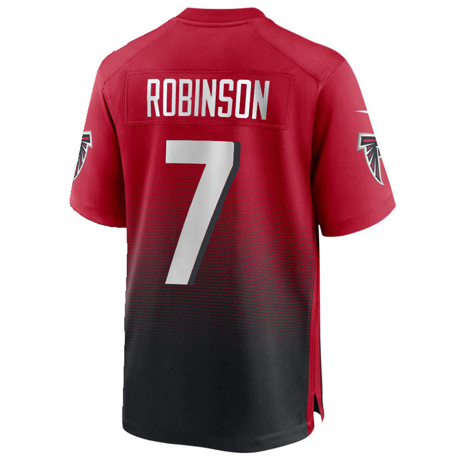 A.Falcons #7 Bijan Robinson Jersey Red Stitched Player Game Football Jerseys football jersey product view 1