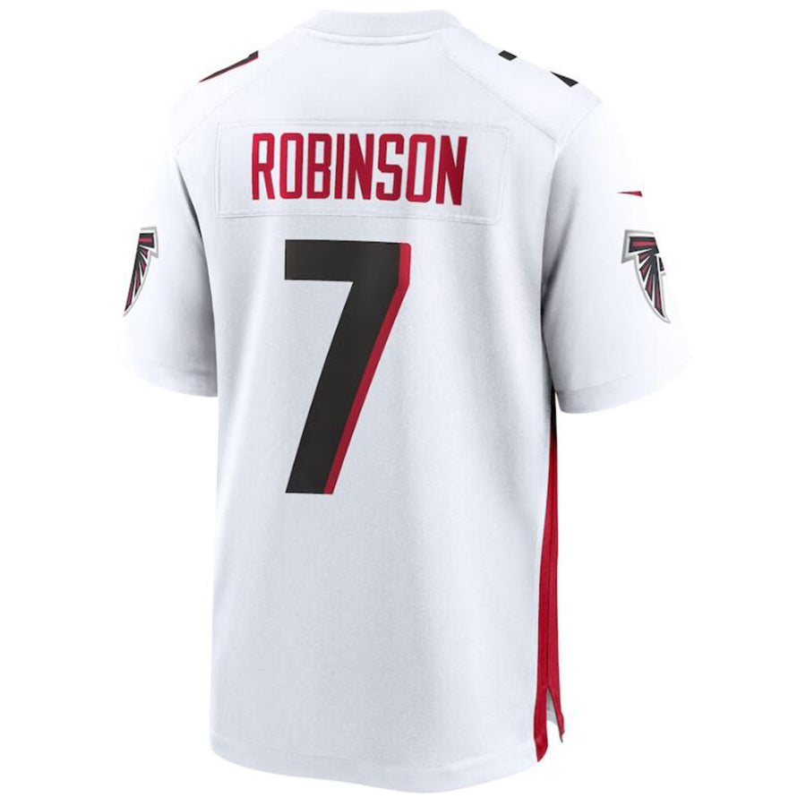 A.Falcons #7 Bijan Robinson Jersey White Stitched Player Game Football Jerseys football jersey product view 1