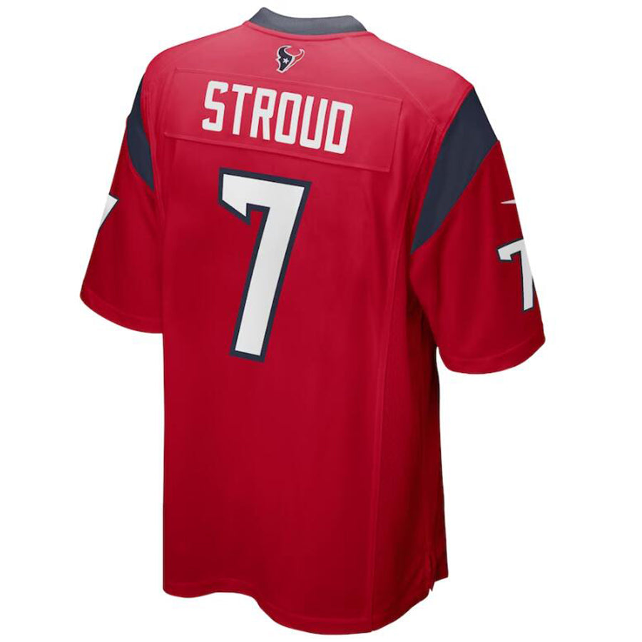 H.Texans #7 C.J. Stroud Red Player Game Stitched Football Jerseys football jersey product view 1