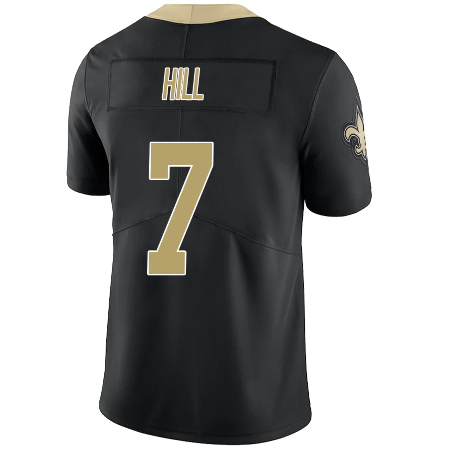 #7 Taysom Hill Player NO.Saints Black Vapor F.U.S.E. Limited Football Jerseys football jersey product view 1