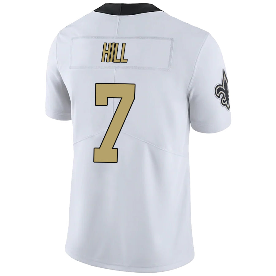#7 Taysom Hill Player NO.Saints White Vapor F.U.S.E. Limited Football Jerseys football jersey product view 1