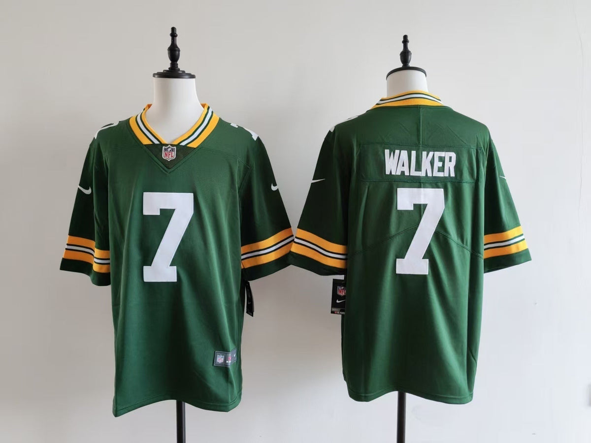 Men's Green Bay Packers Quay Walker Nike Jersey - Green football jersey product view 1