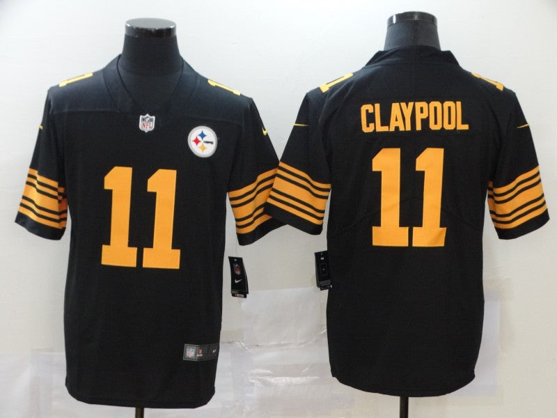 Men's Pittsburgh Steelers Chase Claypool #11 Black Alternate Legend Jersey1 football jersey product view 1