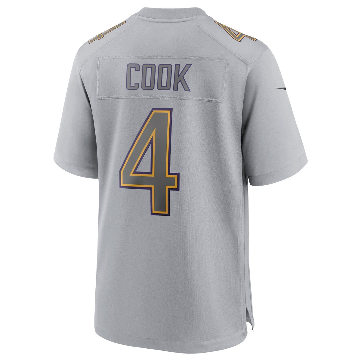 Dalvin Cook Minnesota Vikings Nike Atmosphere Fashion Game Jersey - Gray football jersey product view 3