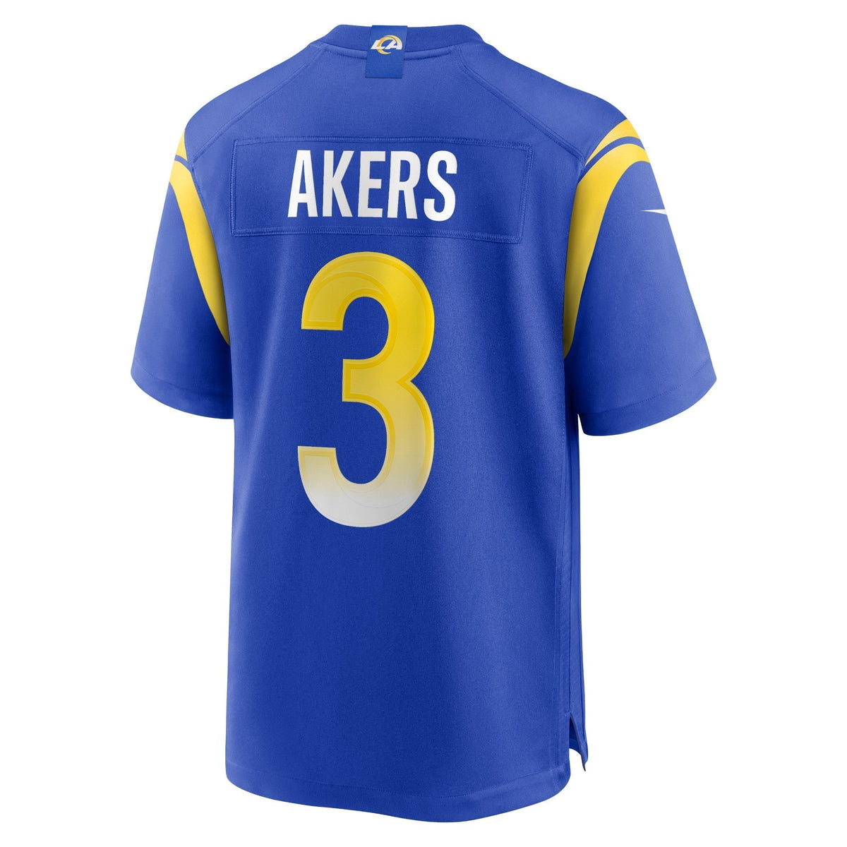 Cam Akers Los Angeles Rams Nike Game Jersey - Royal football jersey product view 3