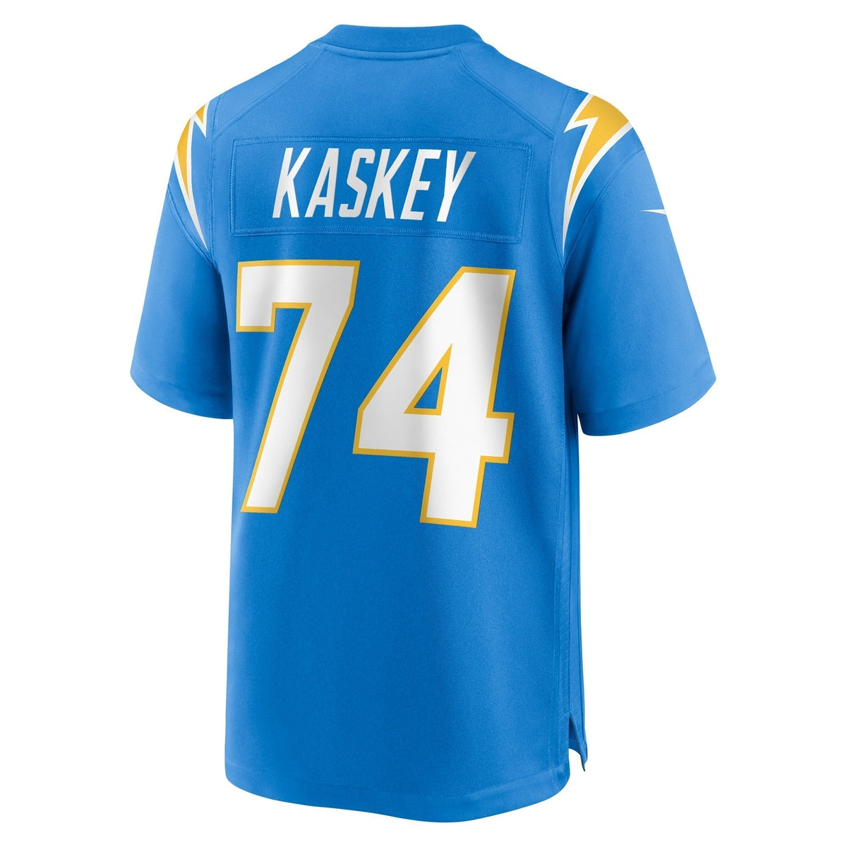 Matt Kaskey Los Angeles Chargers Nike Team Game Jersey - Powder Blue football jersey product view 3