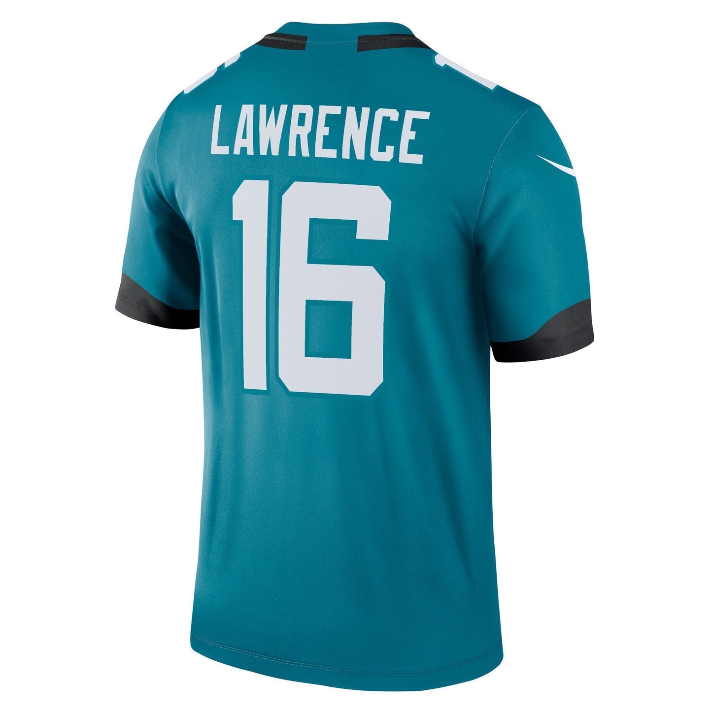 Trevor Lawrence Jacksonville Jaguars Nike Legend Jersey - Teal football jersey product view 3