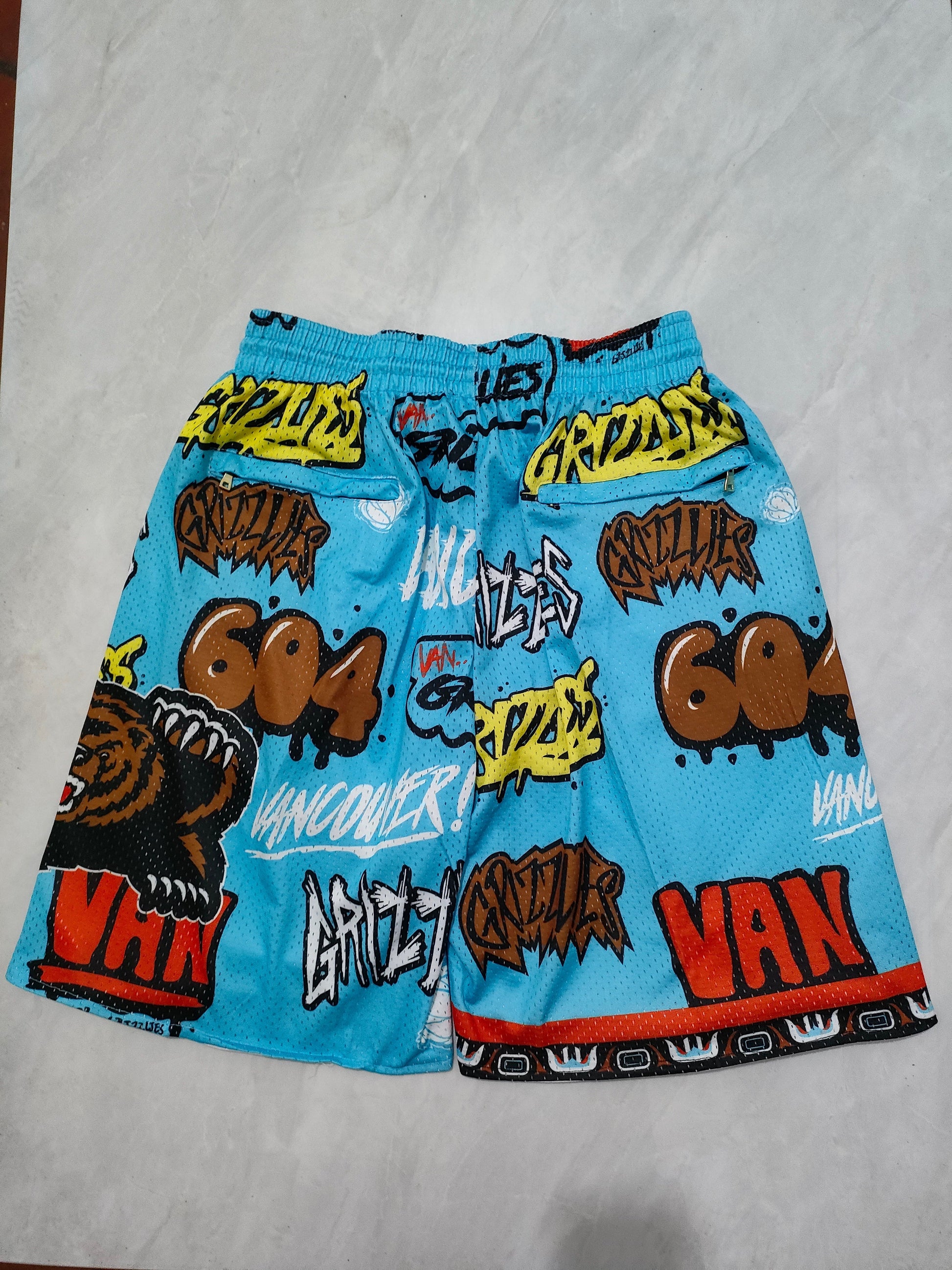 JUST DON Miami Marlins Pocket Shorts baseball jersey product view 2