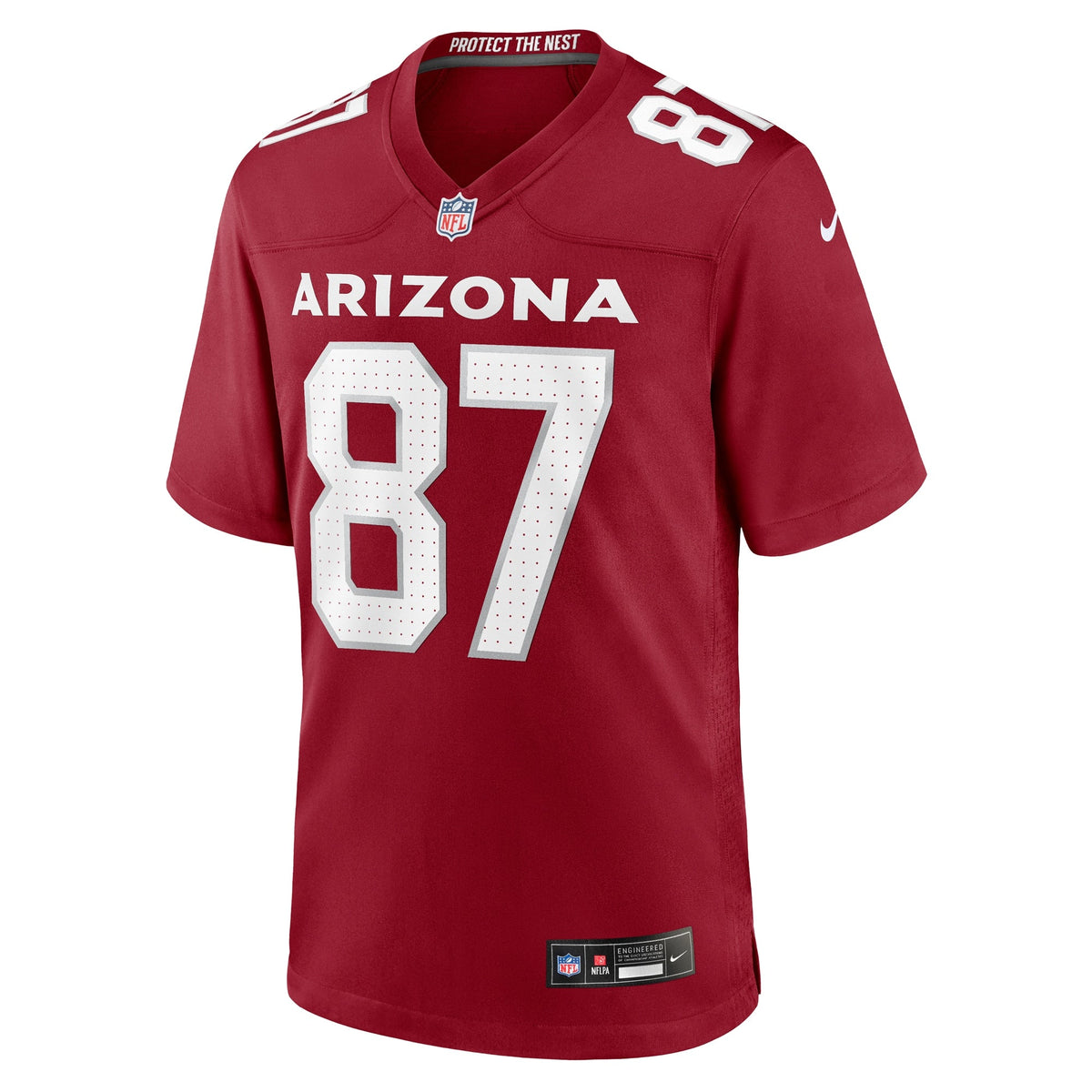 Geoff Swaim Arizona Cardinals Nike Team Game Jersey - Cardinal football jersey product view 2