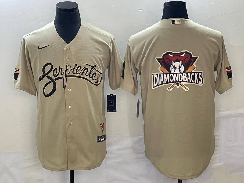 Men's Arizona Diamondbacks Sand City Connect Replica Team Jersey1 baseball jersey product view 1