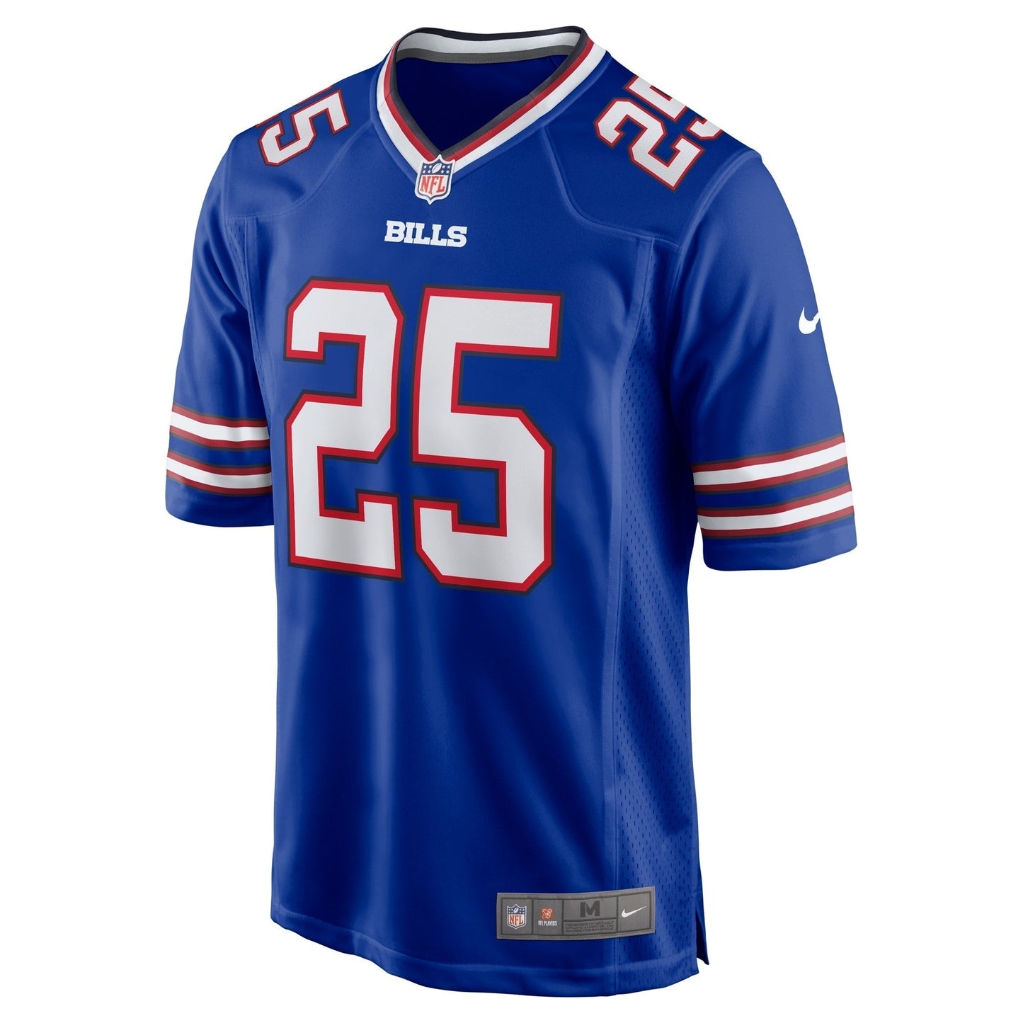 Ty Johnson Buffalo Bills Nike Team Game Jersey - Royal football jersey product view 2