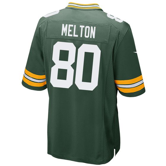 GB.Packers #80 Bo Melton Green Game Player Jersey Stitched American Football Jerseys football jersey product view 1