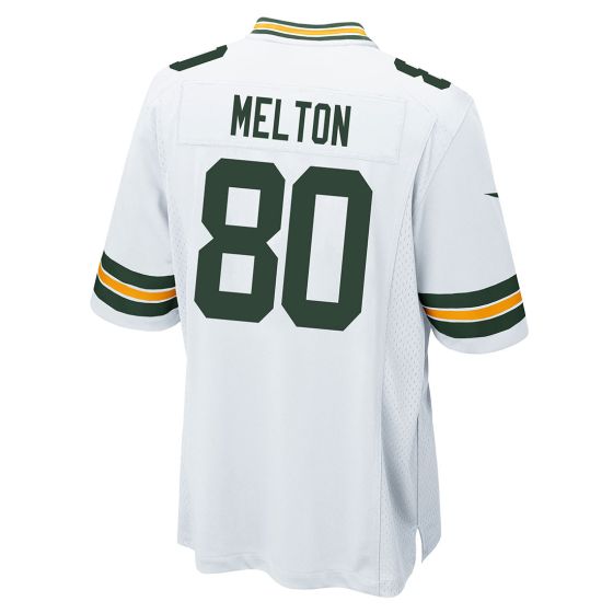 GB.Packers #80 Bo Melton Player White Game Jersey Stitched American Football Jerseys football jersey product view 1