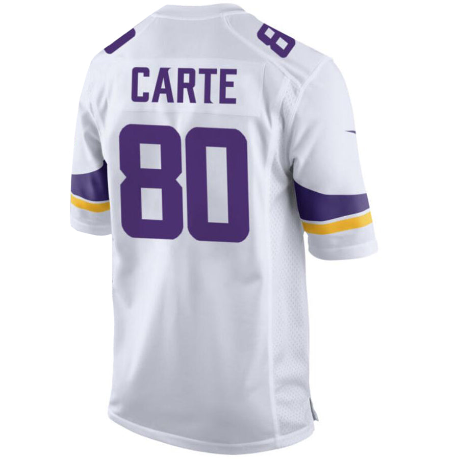 MN.Vikings #80 Cris Carter Player White Stitched Game Football Jerseys football jersey product view 1