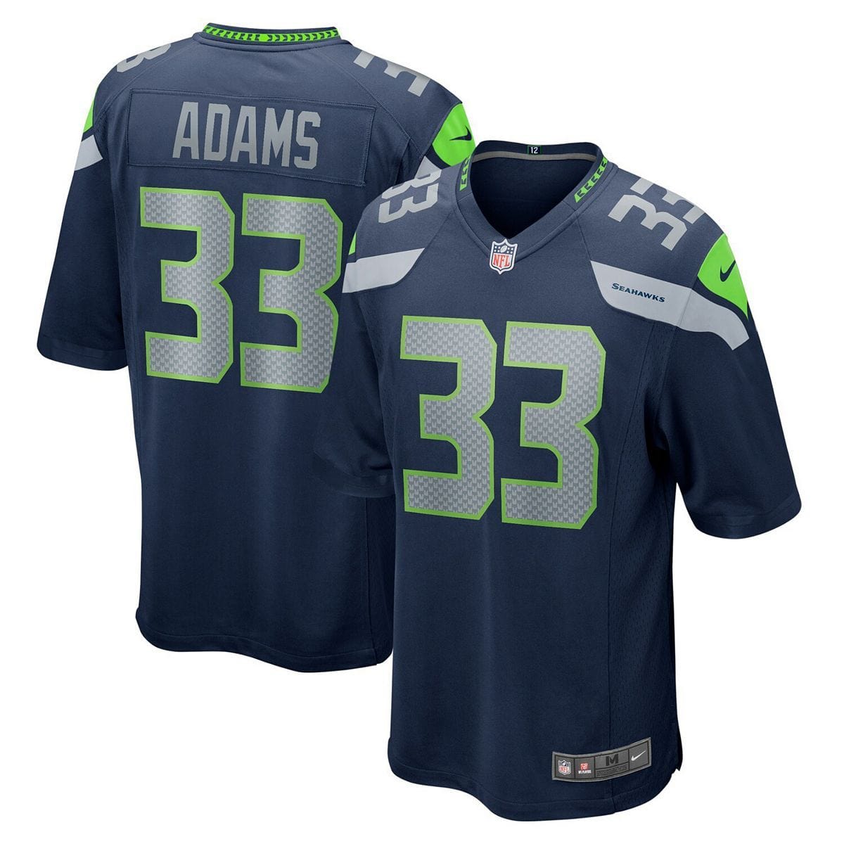 Jamal Adams Seattle Seahawks Jersey football jersey product view 1