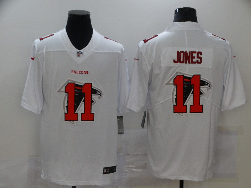 Men's Atlanta Falcons Julio Jones #11 White Player Game Jersey1 football jersey product view 1