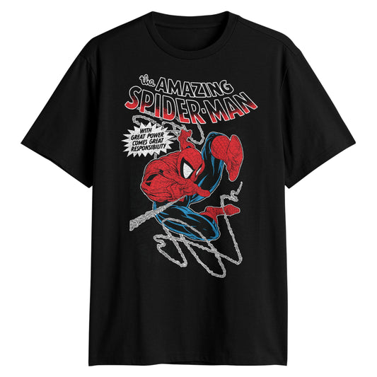Comic Lover Apparel  City Swing Great Power Quote Tee - T-Shirt, Sweatshirt, Hoodie