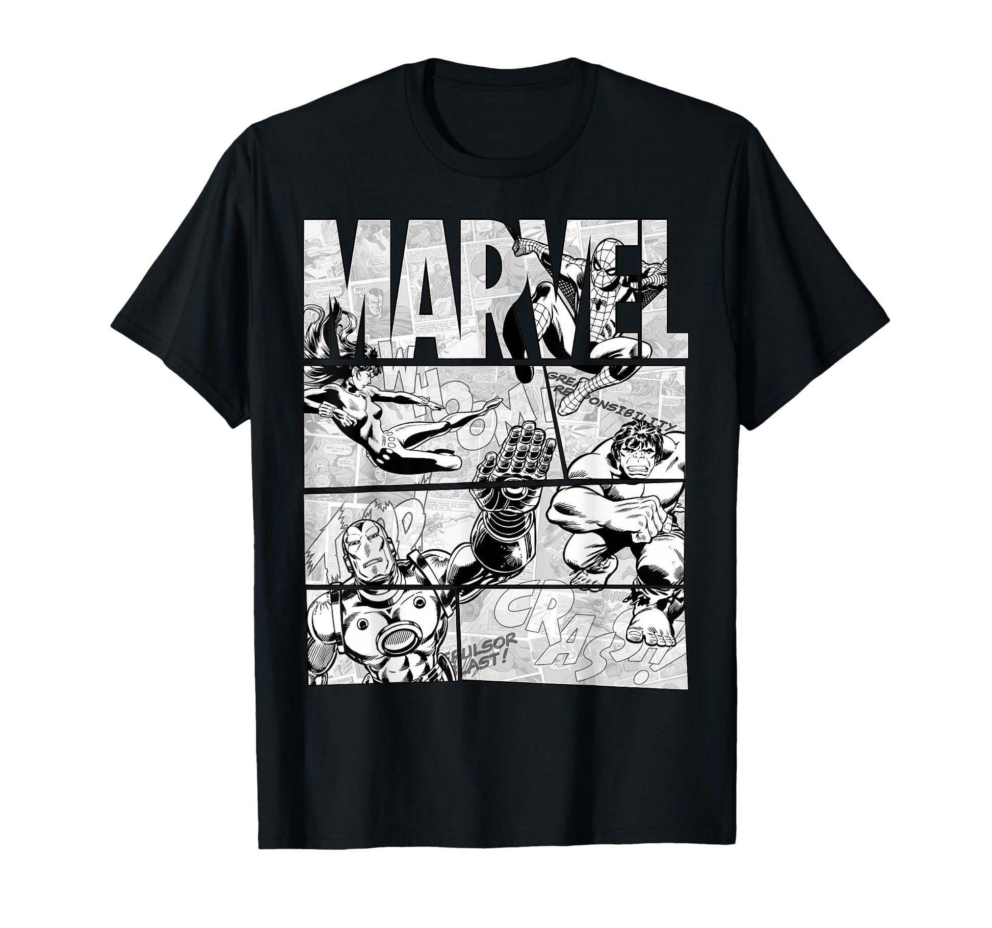 Superhero Supporter Shirt  Retro Black & White Comic Graphic Tee - T-Shirt, Sweatshirt, Hoodie