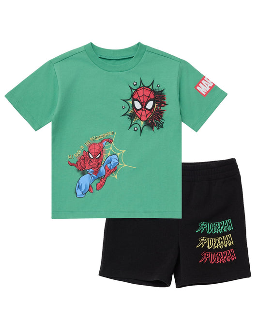 Boys' Superhero Apparel  Web Crawler T-Shirt and Shorts Set - T-Shirt, Sweatshirt, Hoodie