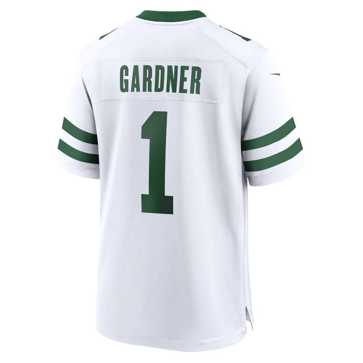 Ahmad Sauce Gardner New York Jets Nike Game Jersey - Legacy White football jersey product view 3