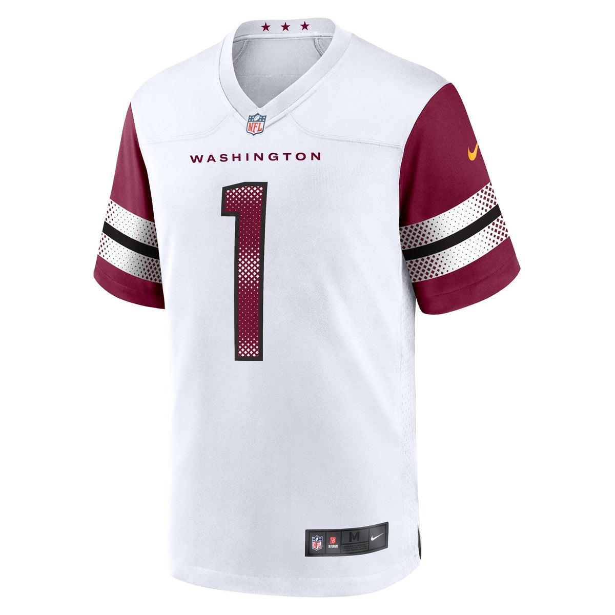 Jahan Dotson Washington Commanders Nike Game Jersey - White football jersey product view 2