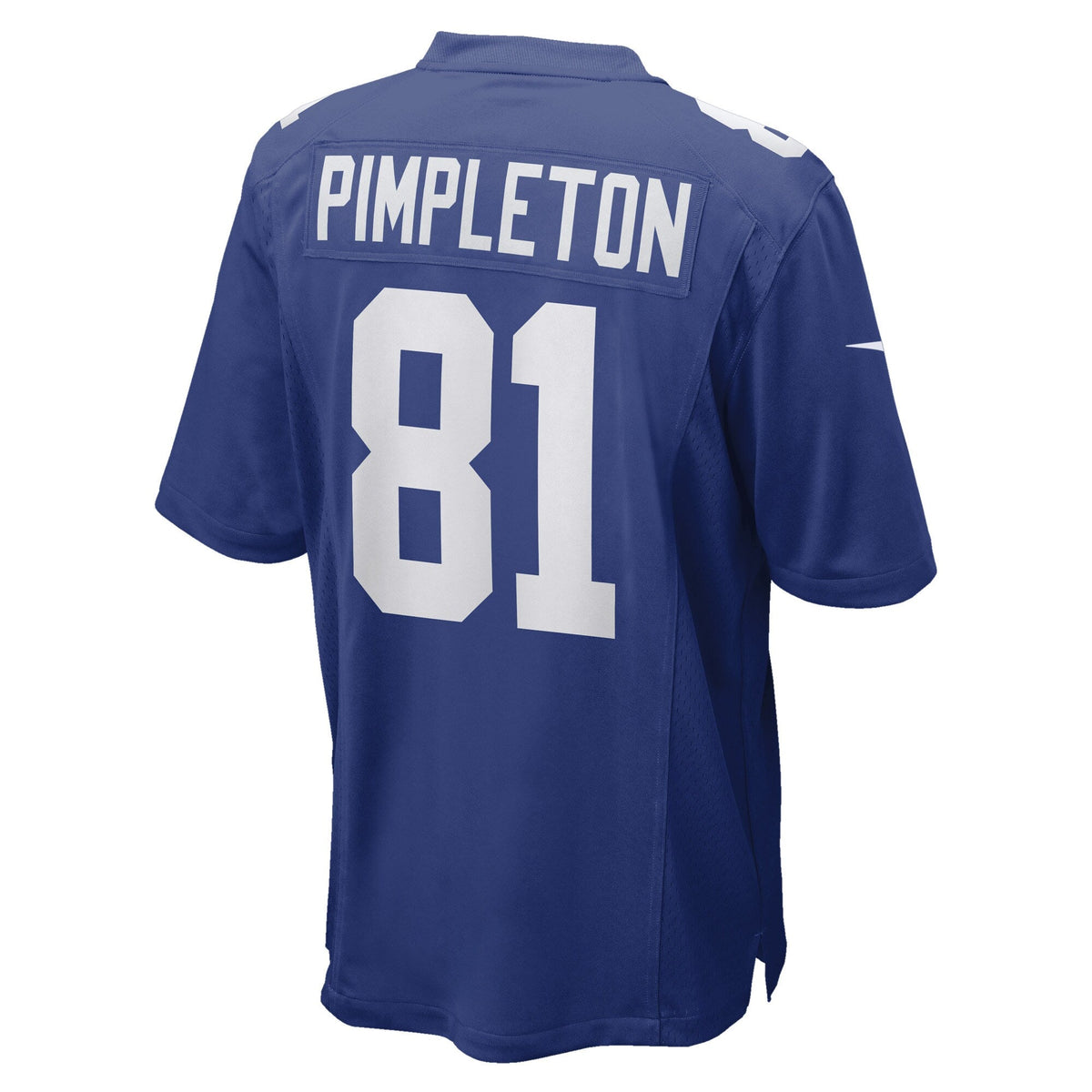 Kalil Pimpleton New York Giants Nike Game Jersey - Royal football jersey product view 3