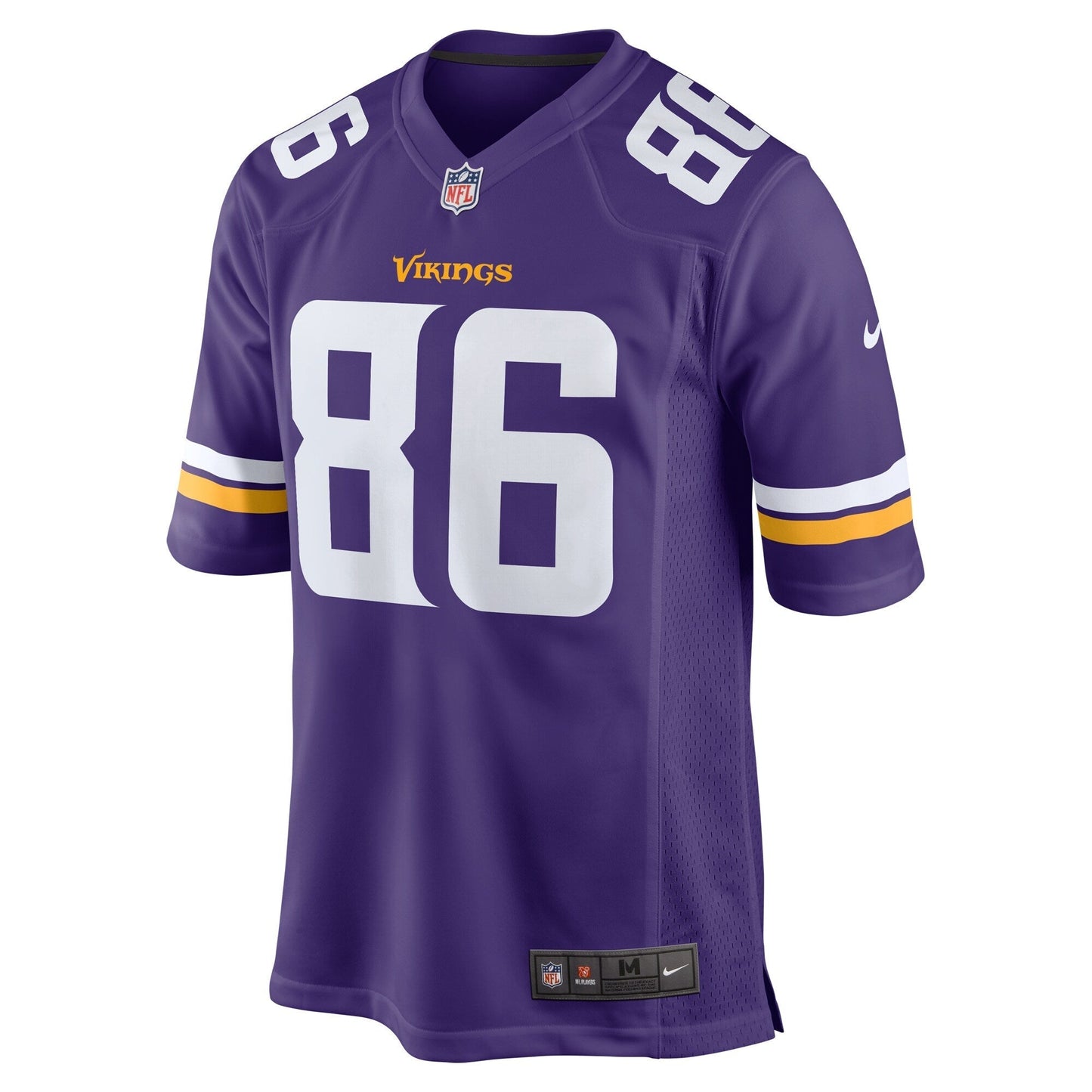 Jake Reed Minnesota Vikings Nike Retired Game Jersey - Purple football jersey product view 2
