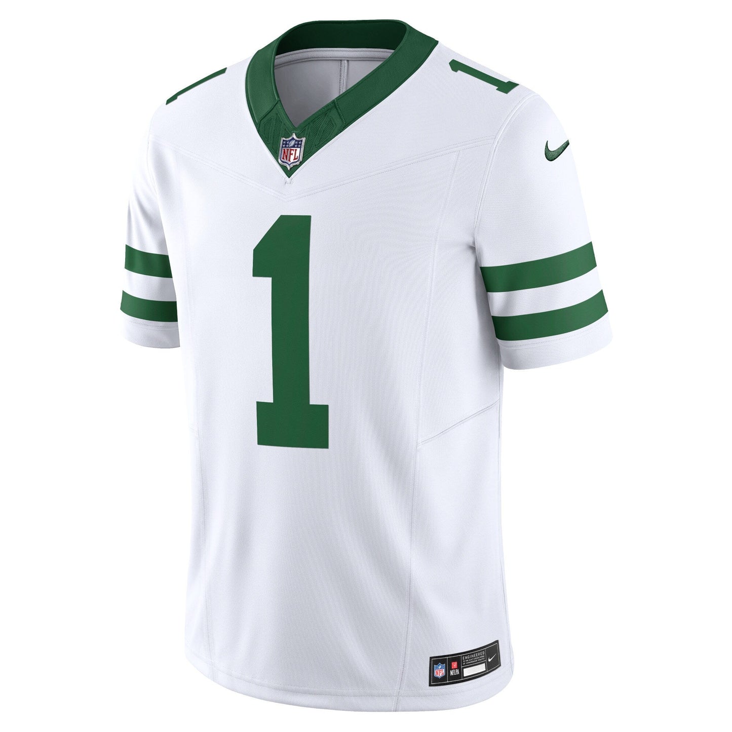 Ahmad Sauce Gardner New York Jets Nike Vapor F.U.S.E. Limited Jersey - Legacy White football jersey product view 2