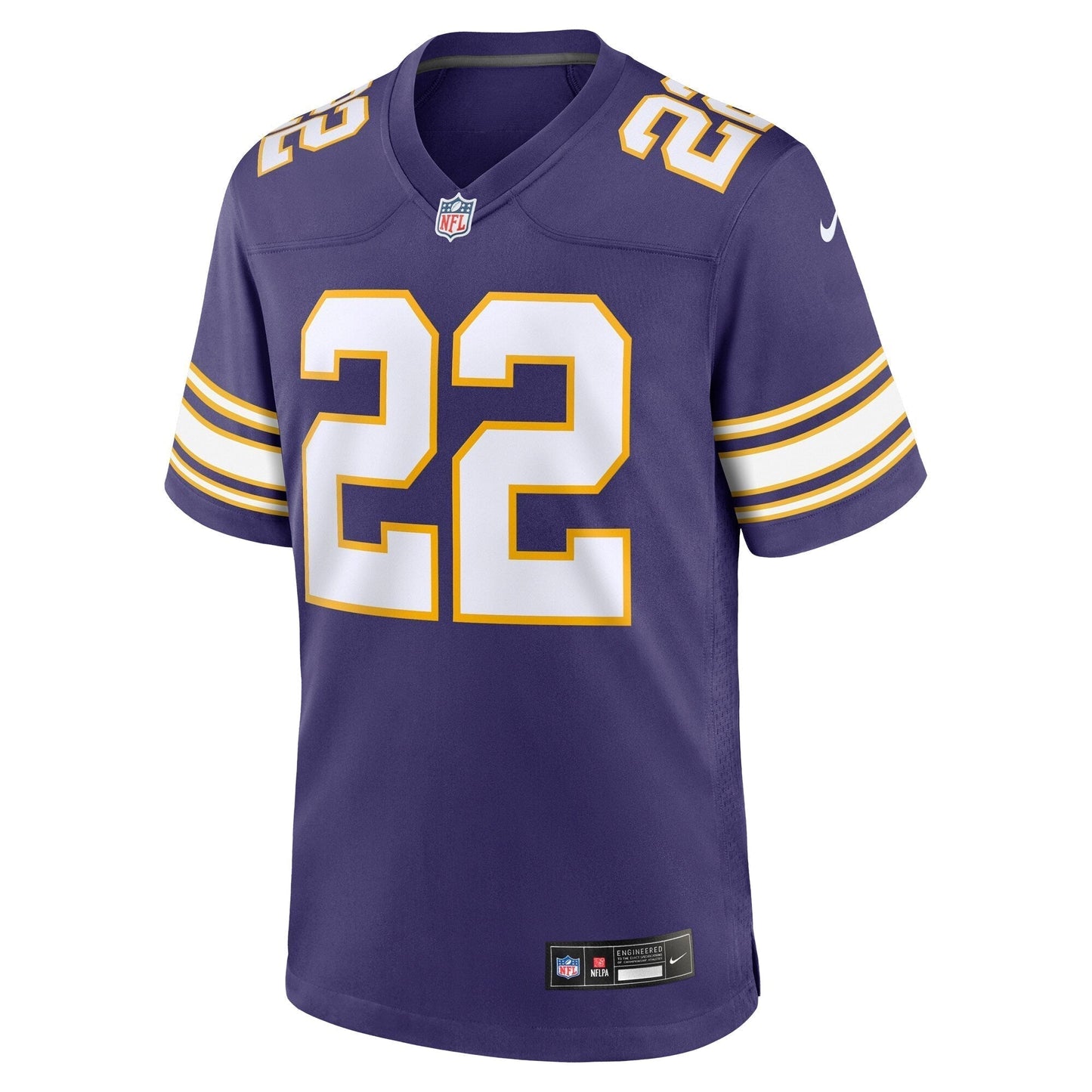 Paul Krause Minnesota Vikings Nike Classic Retired Jersey - Purple football jersey product view 2