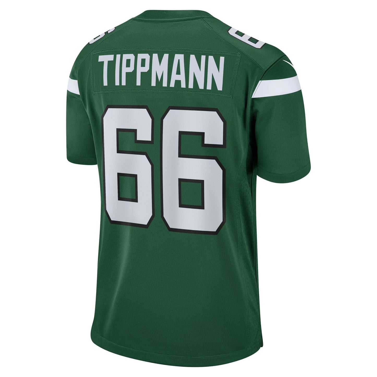 Joe Tippmann New York Jets Nike Game Jersey - Gotham Green football jersey product view 3