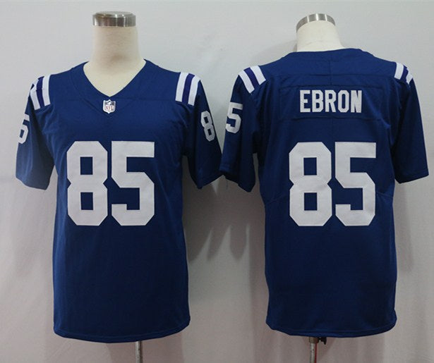 Men's Indianapolis Colts Eric Ebron #85 Blue Game Player Jersey1 football jersey product view 1