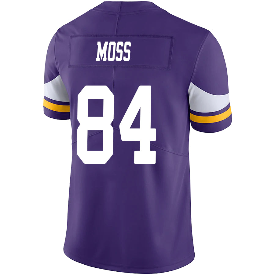 #84 Randy Moss Player MN.Vikings Purple Vapor F.U.S.E. Limited Football Jerseys football jersey product view 1
