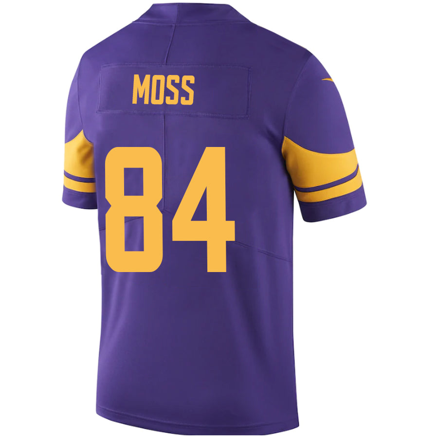 #84 Randy Moss Player MN.Vikings Purple Player Vapor Limited Football Jerseys football jersey product view 1