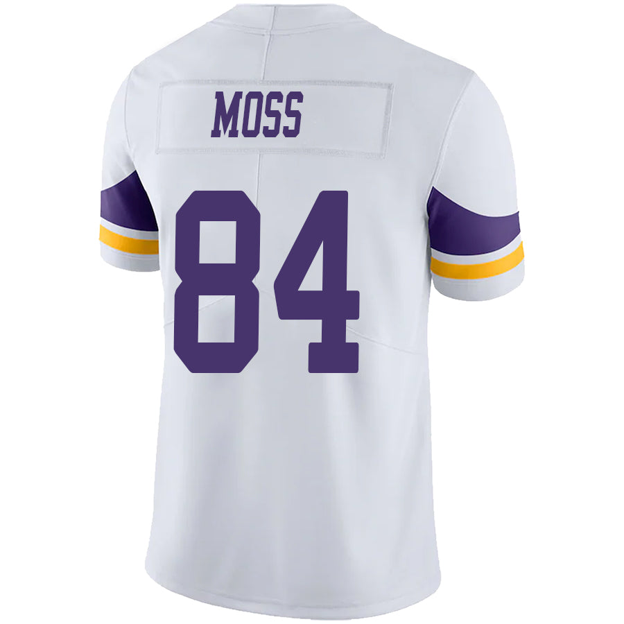 #84 Randy Moss Player MN.Vikings White Vapor F.U.S.E. Limited Football Jerseys football jersey product view 1