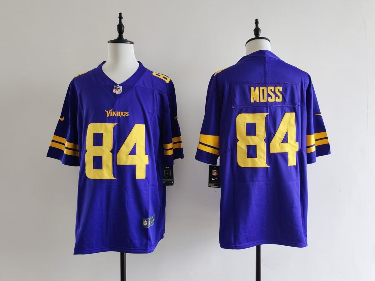 Men's Minnesota Vikings Randy Moss Nike Jersey - Purple football jersey product view 1