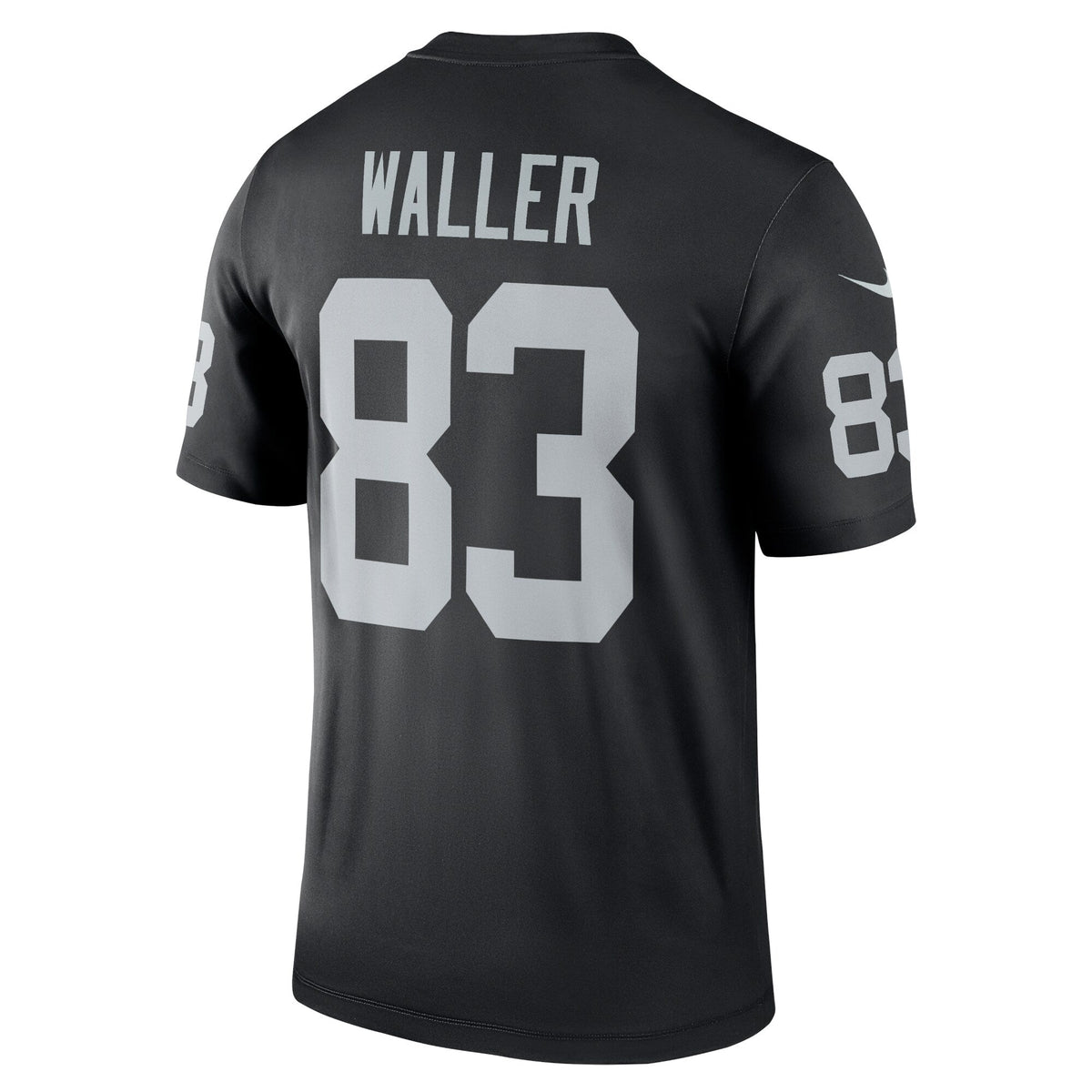 Darren Waller Las Vegas Raiders Nike Legend Jersey - Black football jersey product view 3