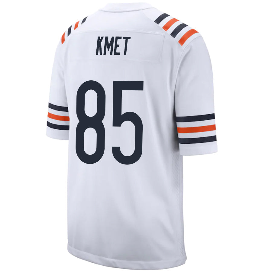 C.Bears #85 Cole Kmet White Player Game Stitched Football Jerseys football jersey product view 1