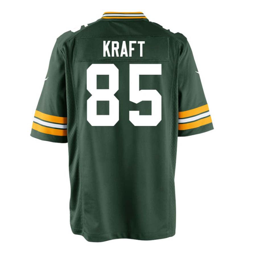 GB.Packers #85 Tucker Kraft Green Player Game Jersey Stitched American Football Jerseys football jersey product view 1